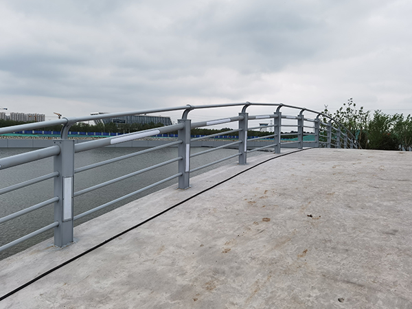 Stainless steel bridge construction