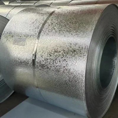 Dx51d 120g Zinc Coated Gi Steel Spangle Galvanized Steel Coil for Roofing Building